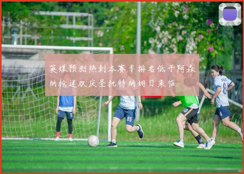 英媒预测热刺本赛季排名低于阿森纳枪迷欢庆圣托特纳姆日来临