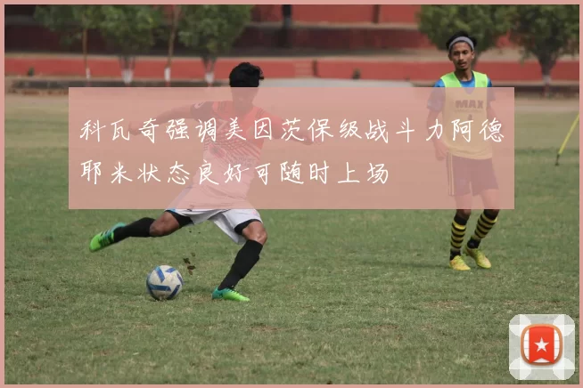 科瓦奇强调美因茨保级战斗力阿德耶米状态良好可随时上场